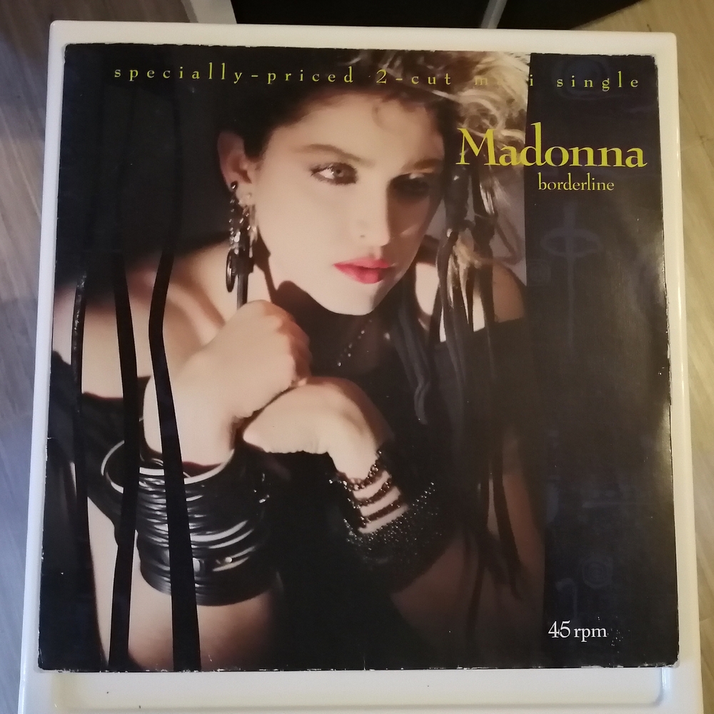 Madonna Borderline Vinyl Record canadian press